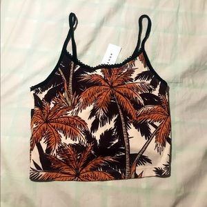 Crop top by top shop